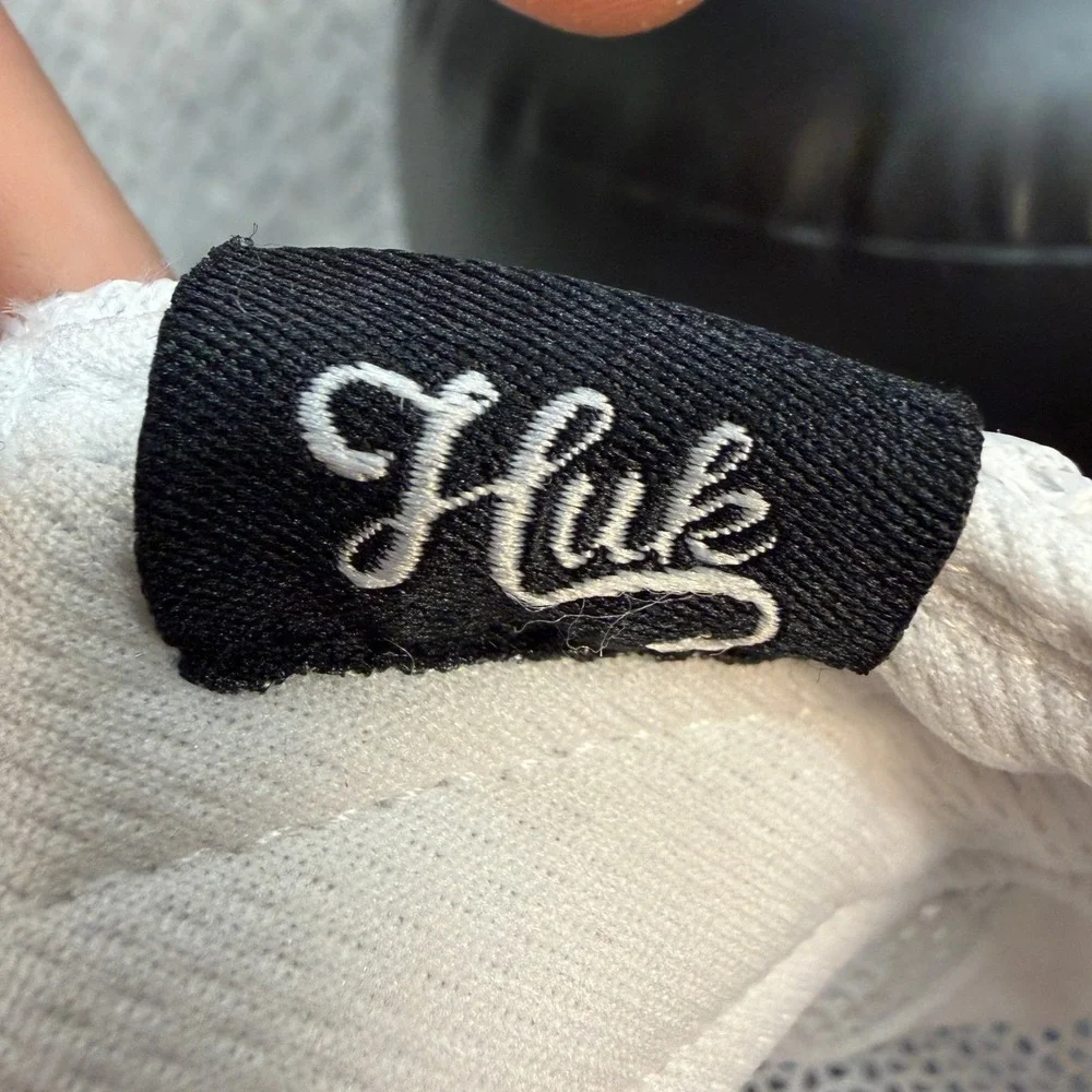 Huk Performance Trucker Hat Blue Camo White Mesh Snapback Fishing Cap
